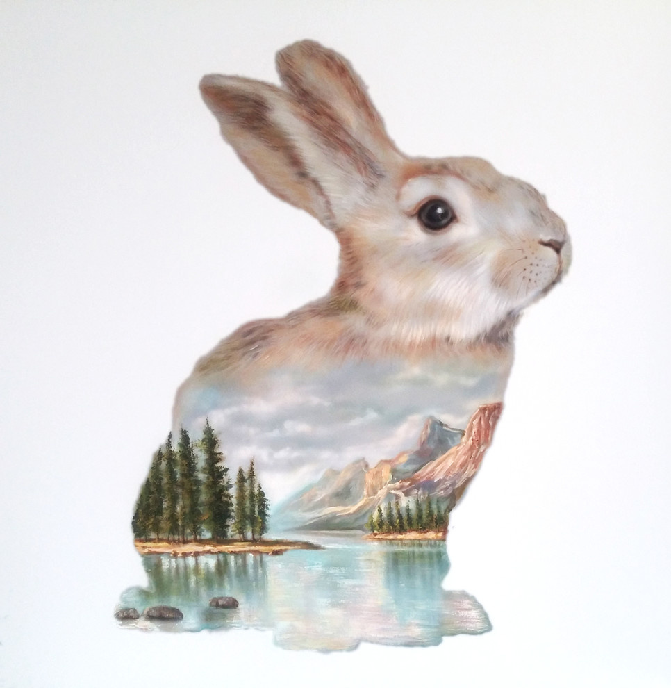 Обложка проекта: Художественная роспись стен в частном доме.