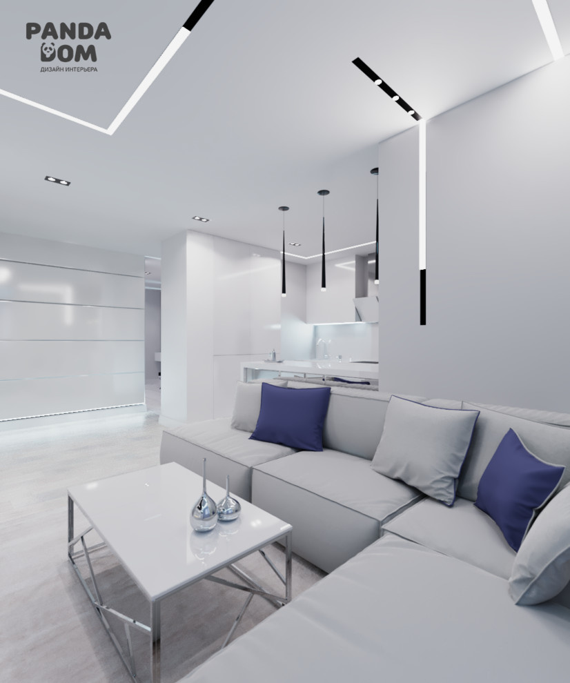 Светлая квартира для семьи молодого спортсмена