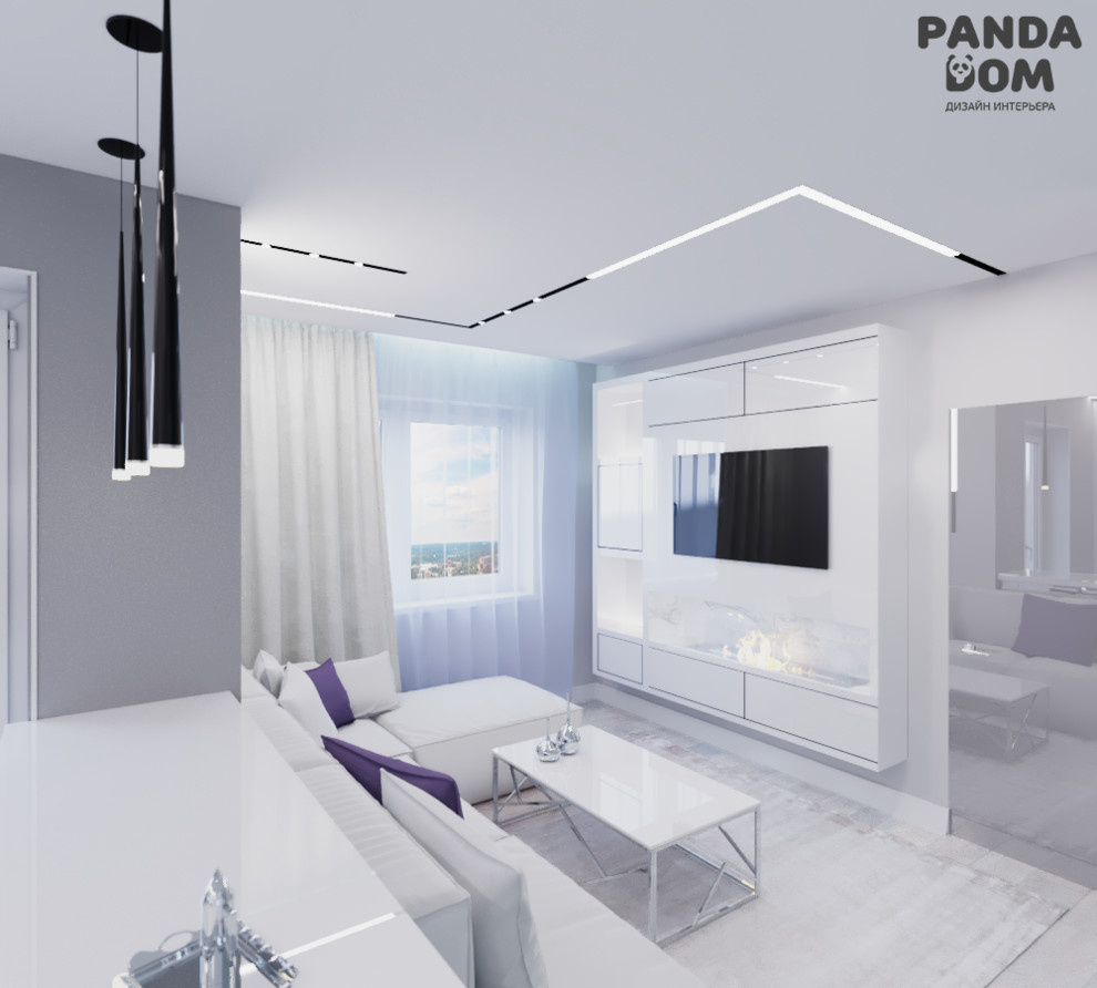 Светлая квартира для семьи молодого спортсмена