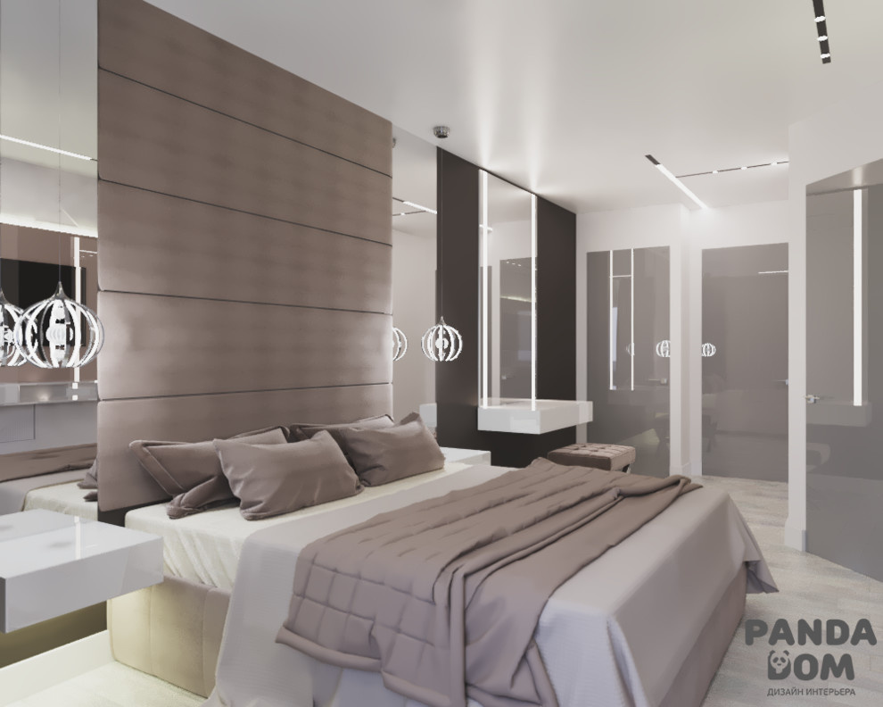 Светлая квартира для семьи молодого спортсмена