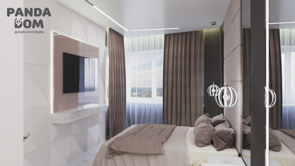 Светлая квартира для семьи молодого спортсмена