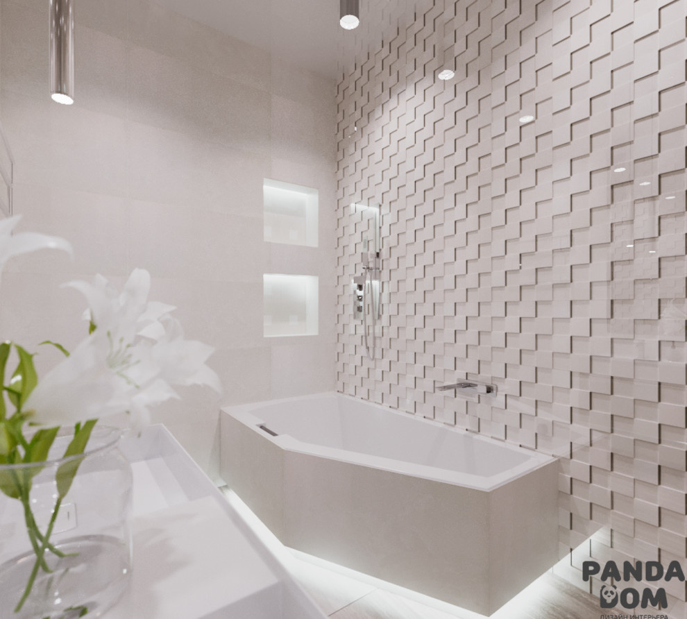 Светлая квартира для семьи молодого спортсмена