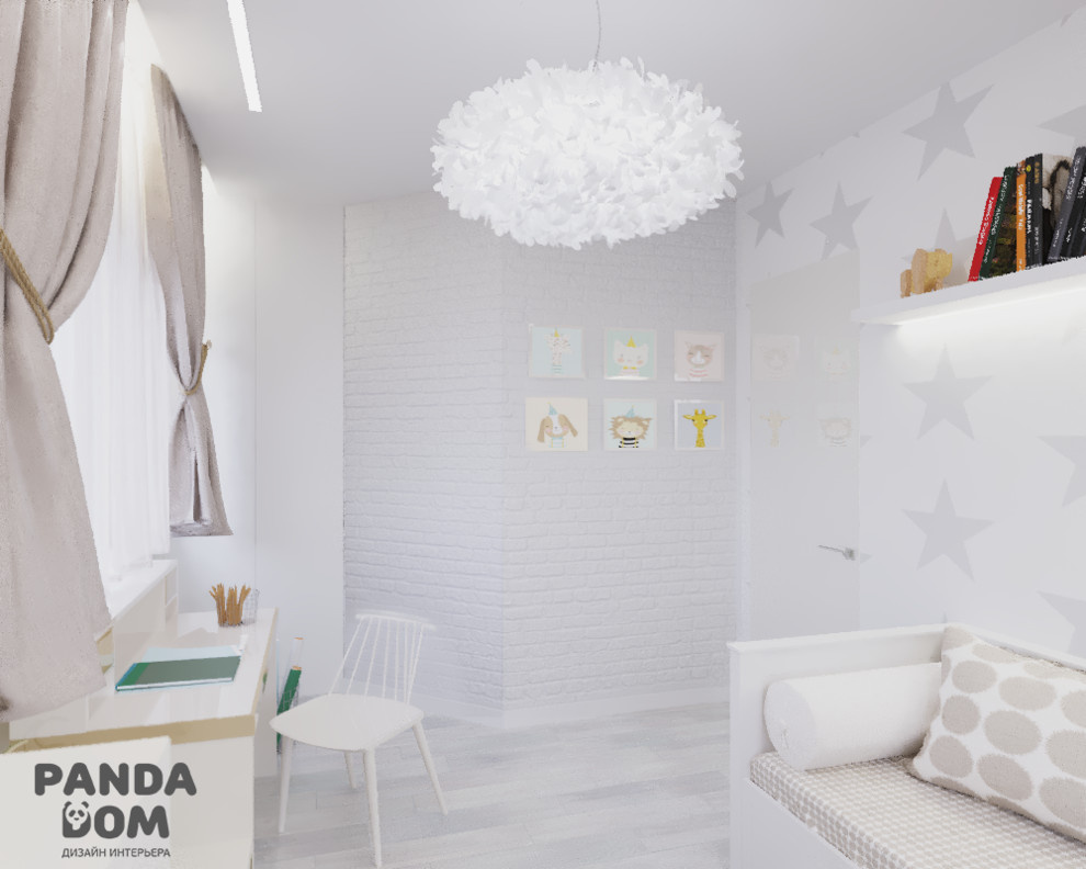 Светлая квартира для семьи молодого спортсмена