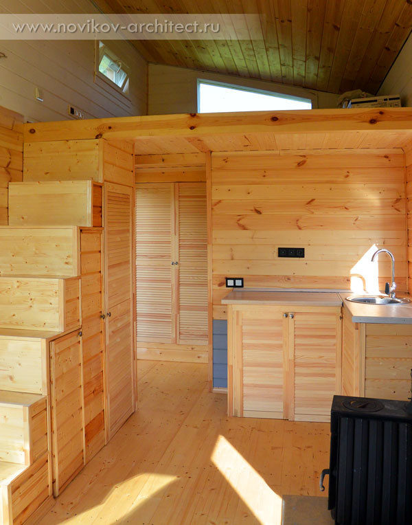 Tiny House - гостевой домик для поселения ЭКОЛОДЖ