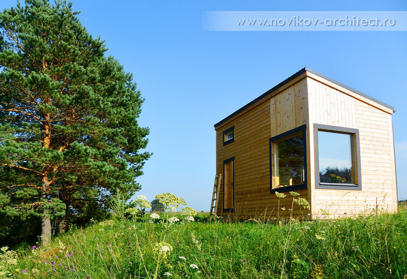Tiny House - гостевой домик для поселения ЭКОЛОДЖ