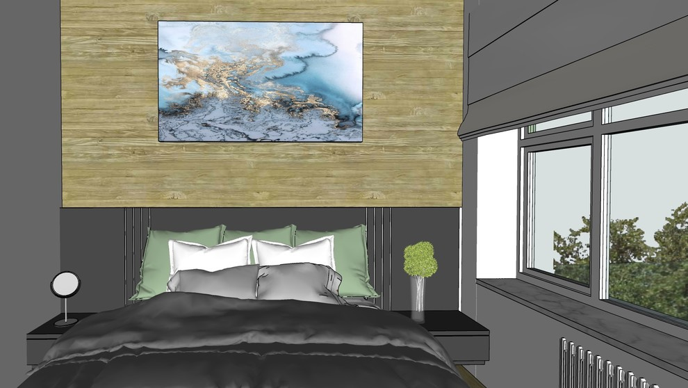 Эскиз 3-ком. квартиры ЖК "Испанские кварталы"