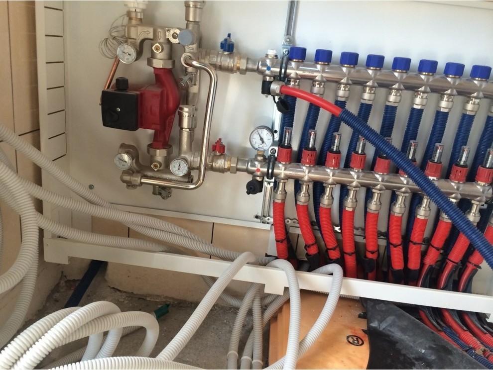 Монтаж системы отопления