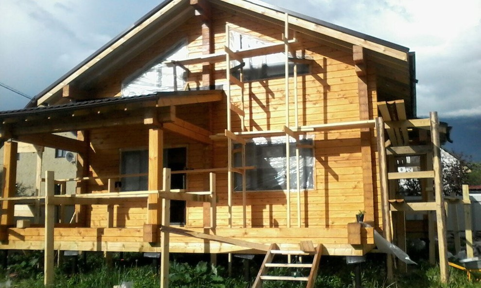 Жилой дом из профилированного бруса