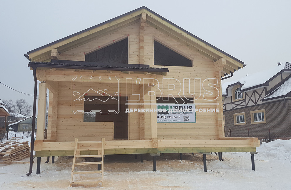 Жилой дом из профилированного бруса