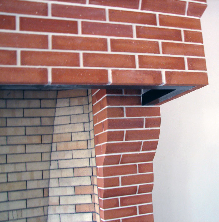 Камин про индивидуальному проекту "Лисья гора"