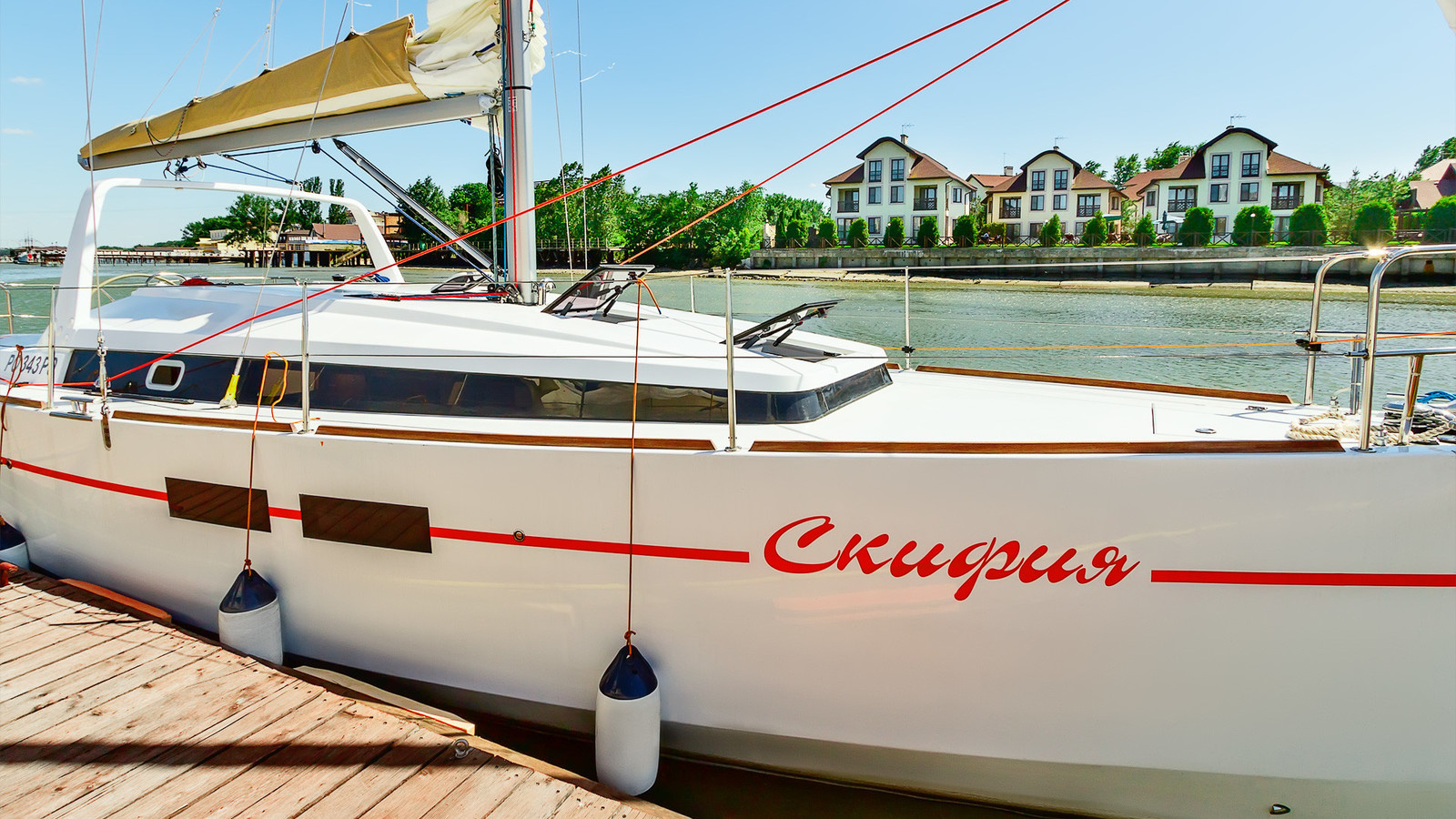 Фотосъёмка яхты