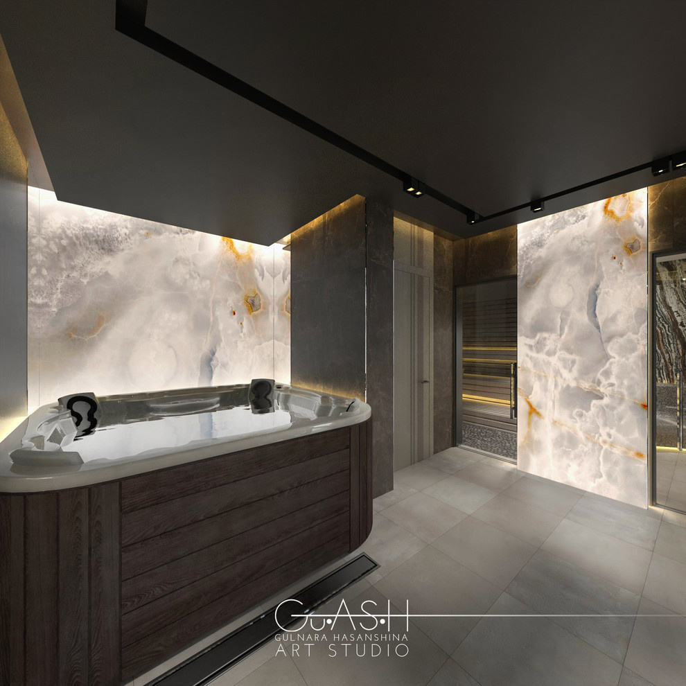 SPA пристройка к частному дому