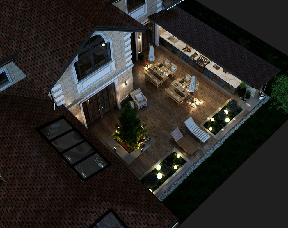 Частный жилой дом для семьи из пяти человек