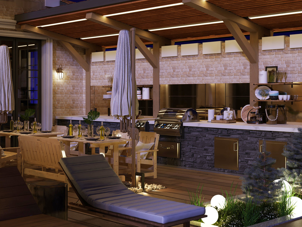 Частный жилой дом для семьи из пяти человек