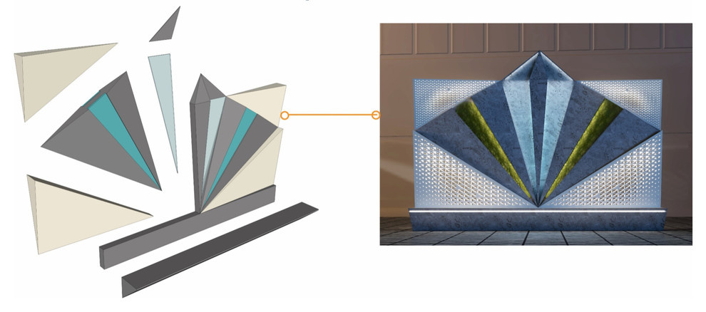 Обложка проекта: Декоративные стены и ветрозащитные экраны в Лахта центре