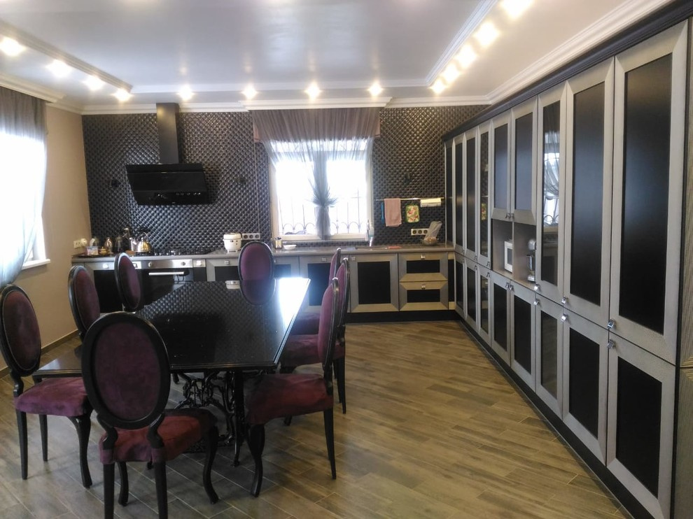 Кухня в контрастных оттенках кварца!