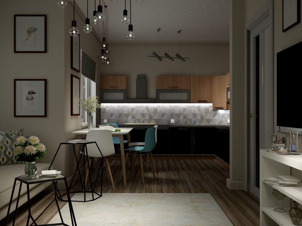 Двухуровневая квартира, для семьи из 3-ёх человек