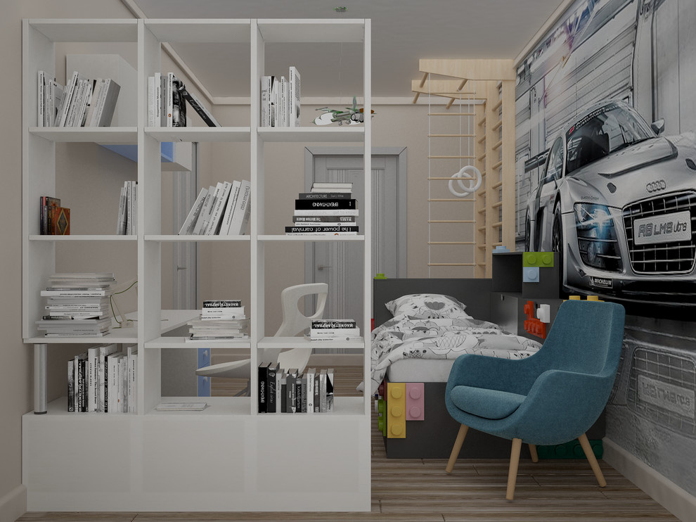 Двухуровневая квартира, для семьи из 3-ёх человек.