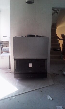 Обложка проекта: Камин 3 стекла