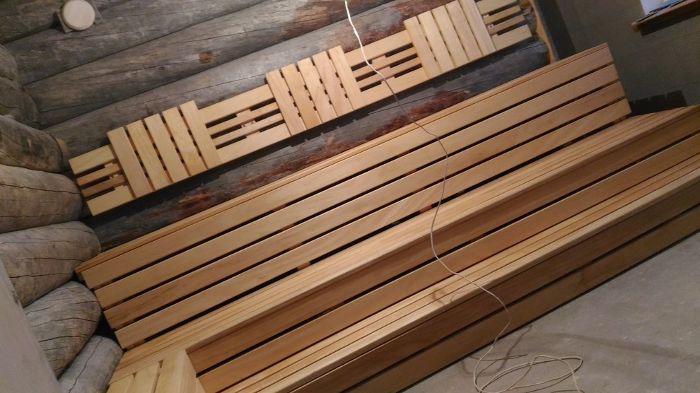 Баня русская премиум класса, материал кело