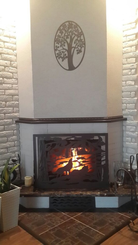 Обложка проекта: Камин плазменная резка