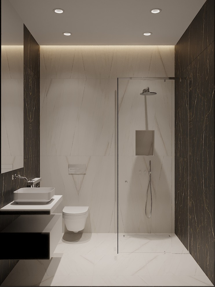 Однокомнатная квартира в стиле МИНИМАЛИЗМ в ЖК "Стокгольм"