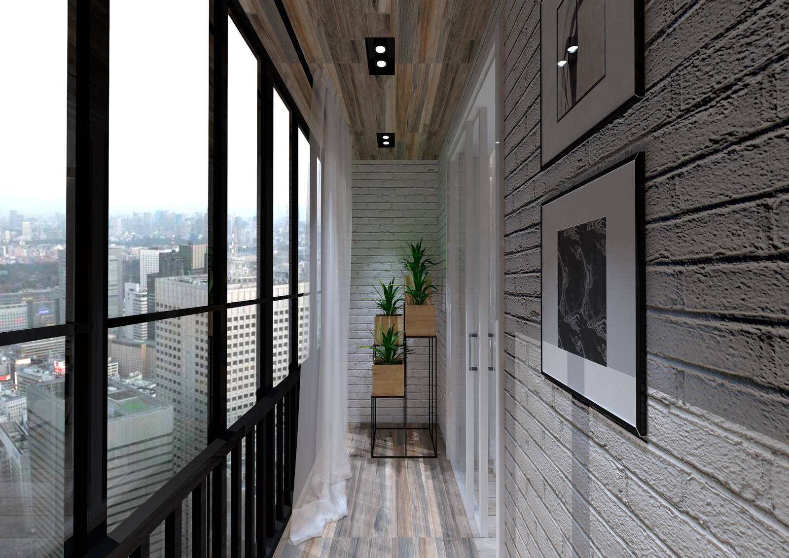 Квартира в стиле Loft