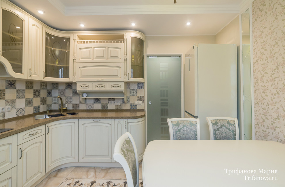 Дизайн интерьера трехкомнатной квартиры 80 м² в Марфино