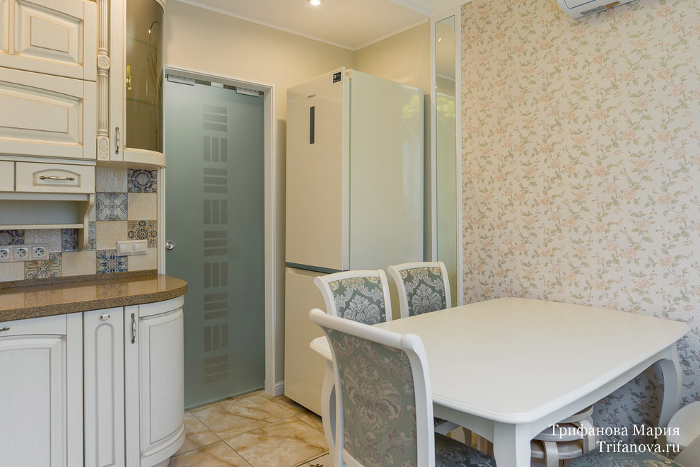 Дизайн интерьера трехкомнатной квартиры 80 м² в Марфино