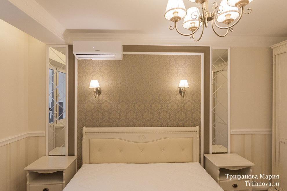 Дизайн интерьера трехкомнатной квартиры 80 м² в Марфино