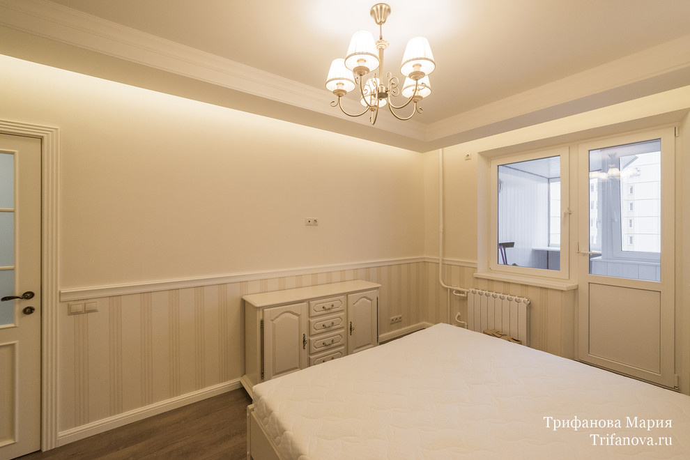 Дизайн интерьера трехкомнатной квартиры 80 м² в Марфино