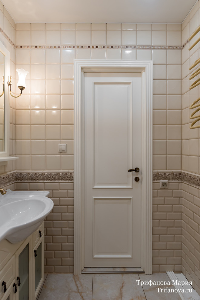 Дизайн интерьера трехкомнатной квартиры 80 м² в Марфино