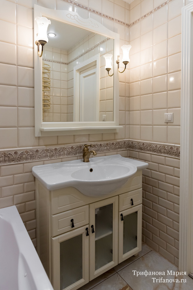 Дизайн интерьера трехкомнатной квартиры 80 м² в Марфино