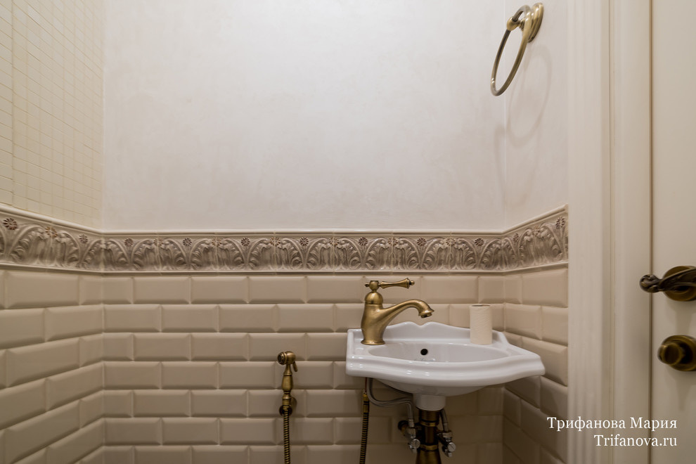 Дизайн интерьера трехкомнатной квартиры 80 м² в Марфино