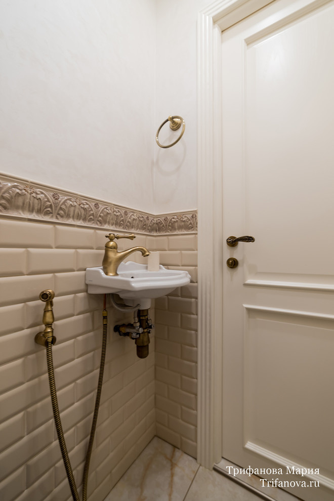 Дизайн интерьера трехкомнатной квартиры 80 м² в Марфино