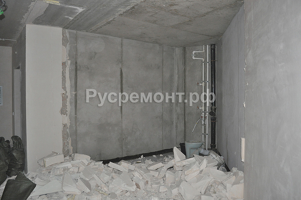 Ход ремонтных работ на Комендантском 53