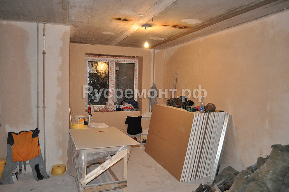 Ход ремонтных работ на Комендантском 53