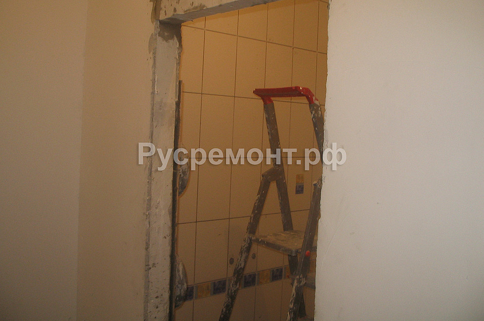 Ход ремонтных работ на Морской набережной 37