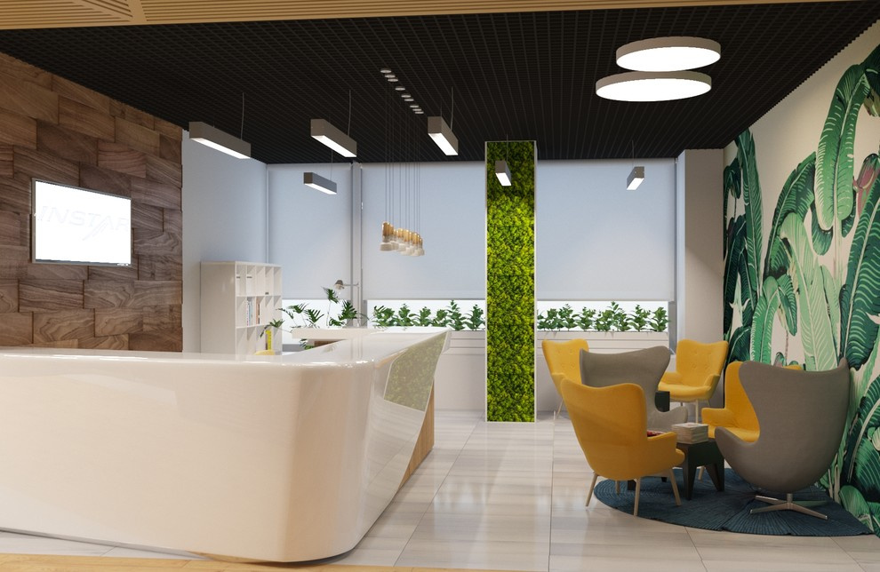 Офис крупной логистической компании