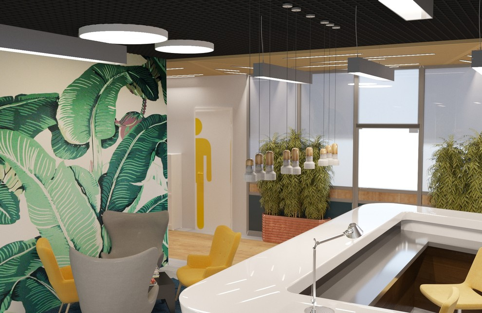 Офис крупной логистической компании