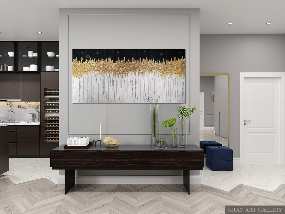 Обложка проекта: Дизайнерская картина "Золотой Лес"