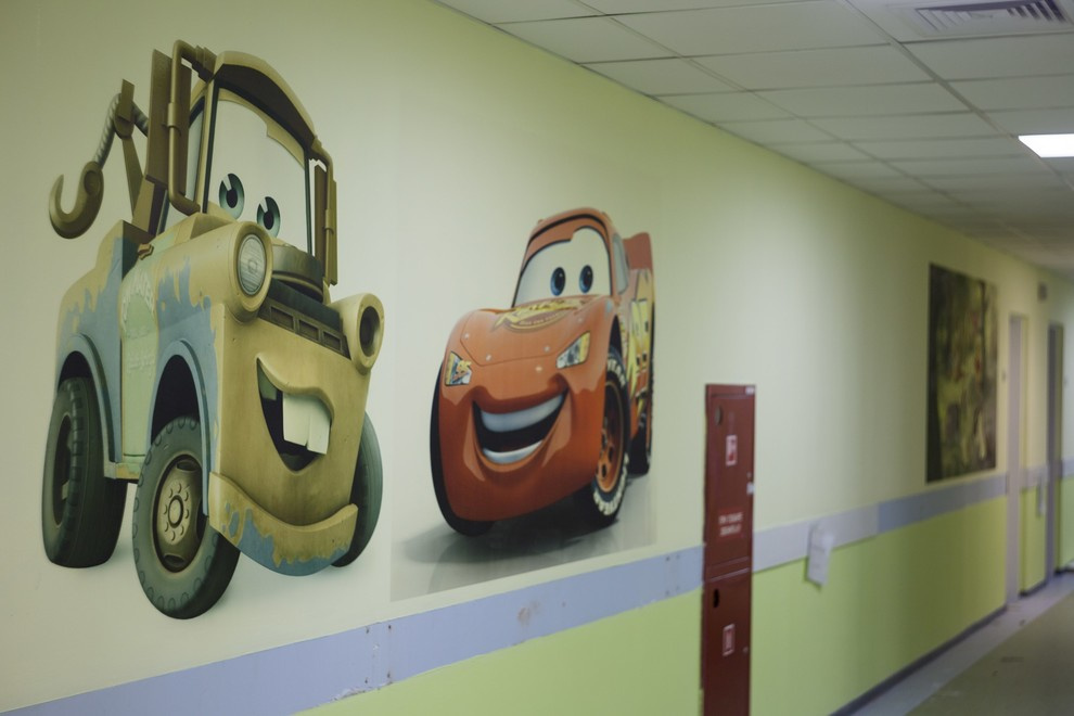 Оформление детской поликлиники