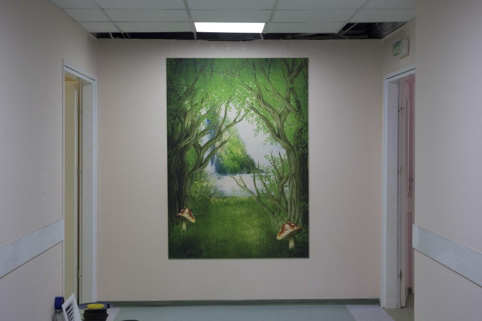 Оформление детской поликлиники