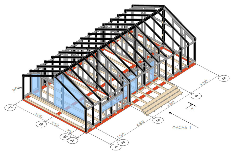 Готовые проекты домов различной конфигурации и площади