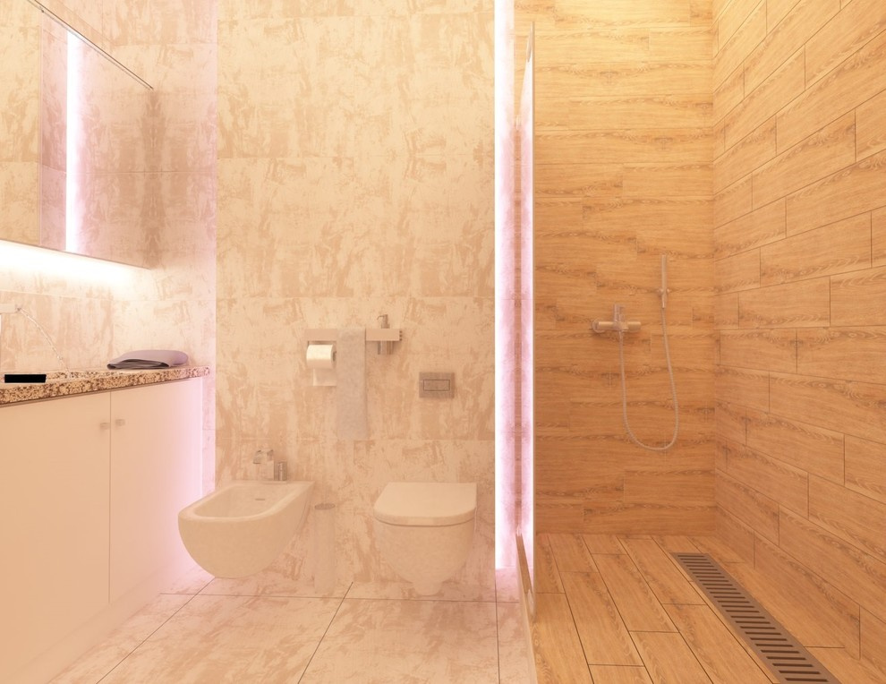 Душевая в керамограните