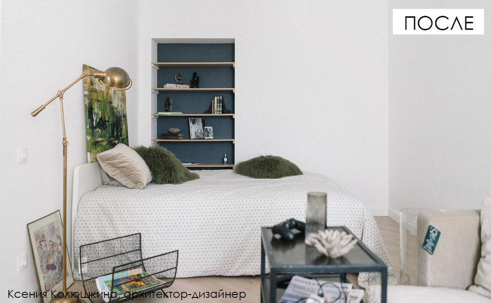 "Time is infinite" - декорирование холостяцкой квартиры