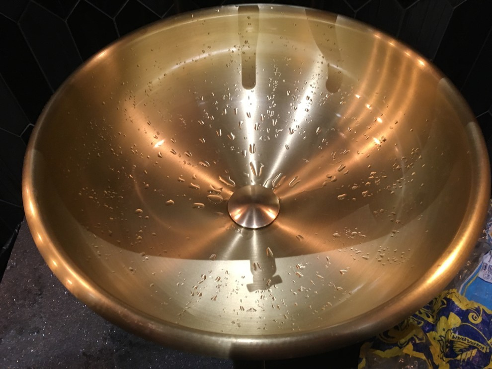 Раковина латунная