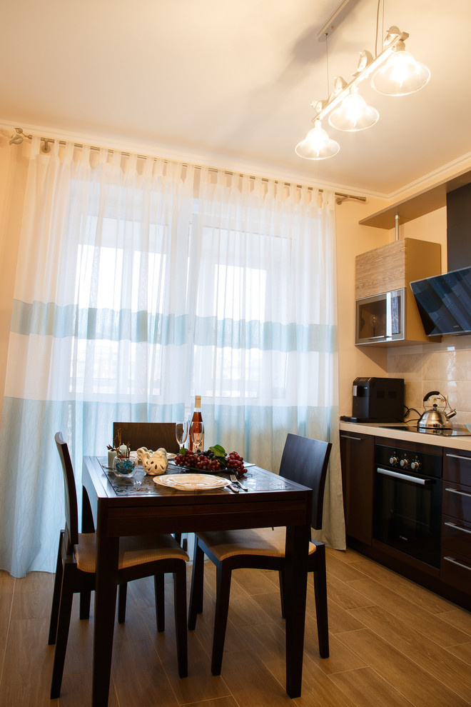 Двухкомнатная квартира 63 кв.м  под названием "Солнечный берег" Стиль - ЭКО