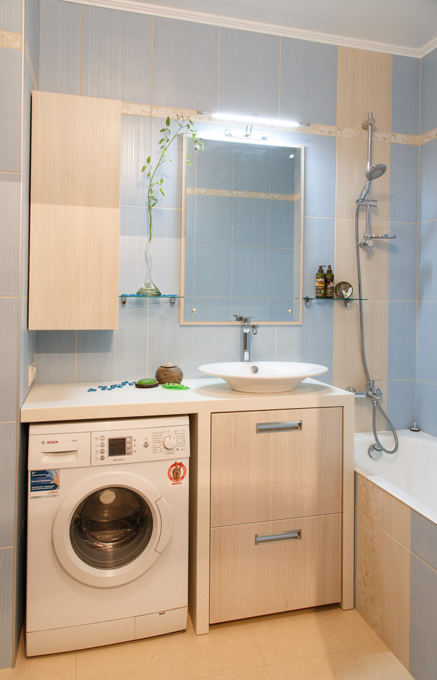 Двухкомнатная квартира 63 кв.м  под названием "Солнечный берег" Стиль - ЭКО