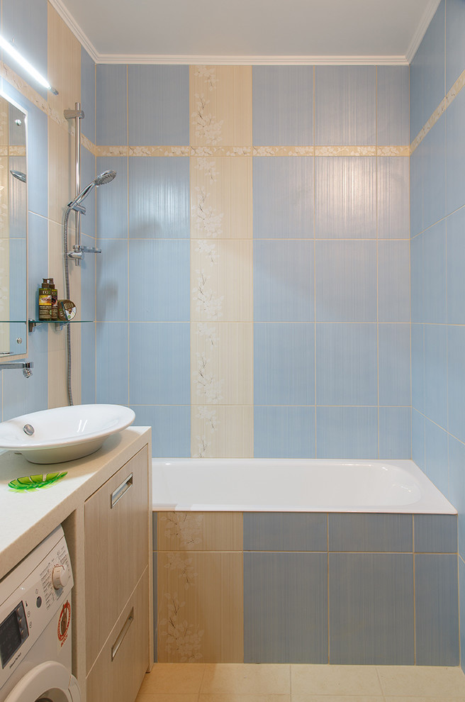 Двухкомнатная квартира 63 кв.м  под названием "Солнечный берег" Стиль - ЭКО